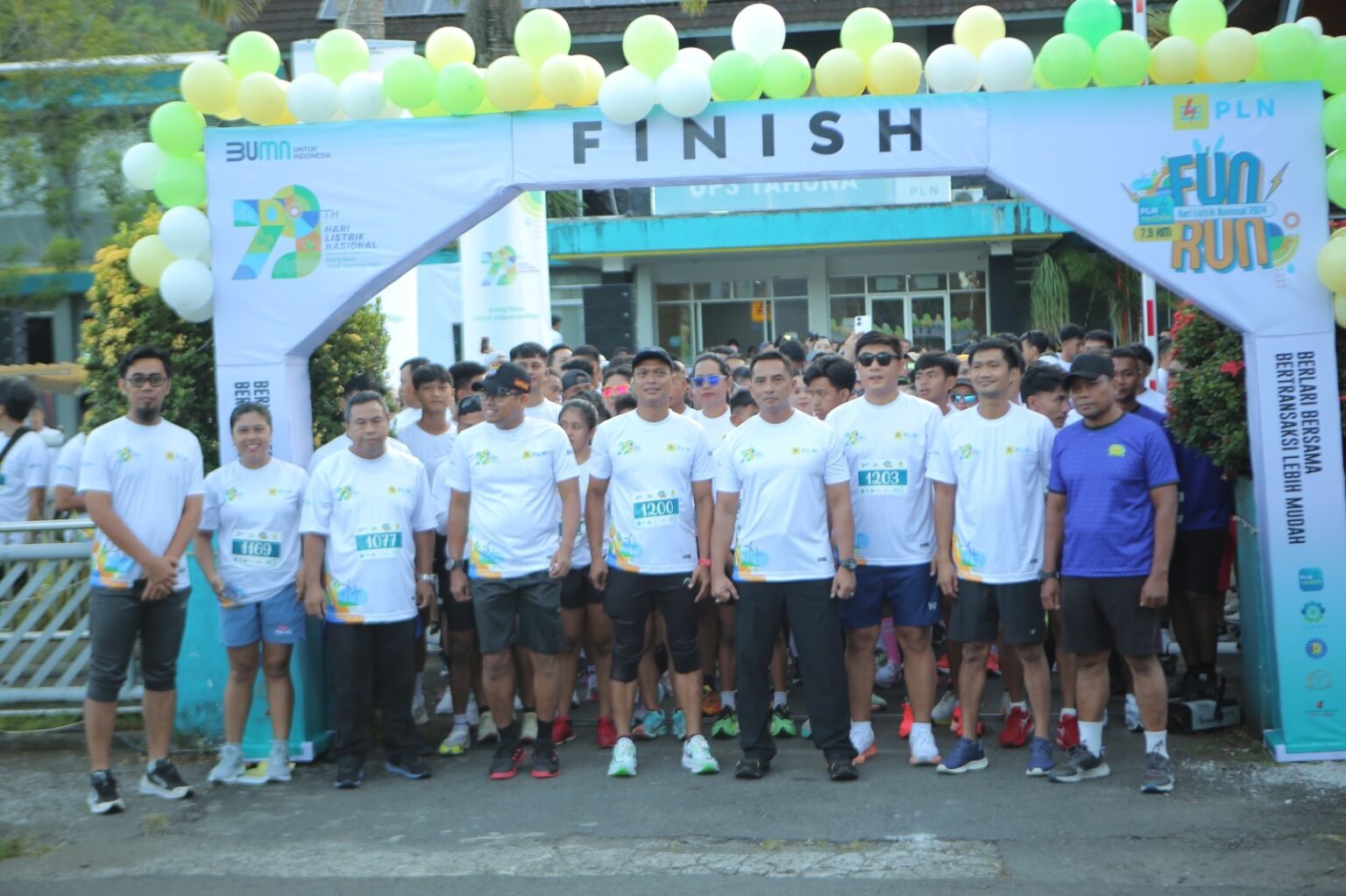 Sukses Dan Meriah Pln Tahuna Gelar Pln Mobile Fun Run